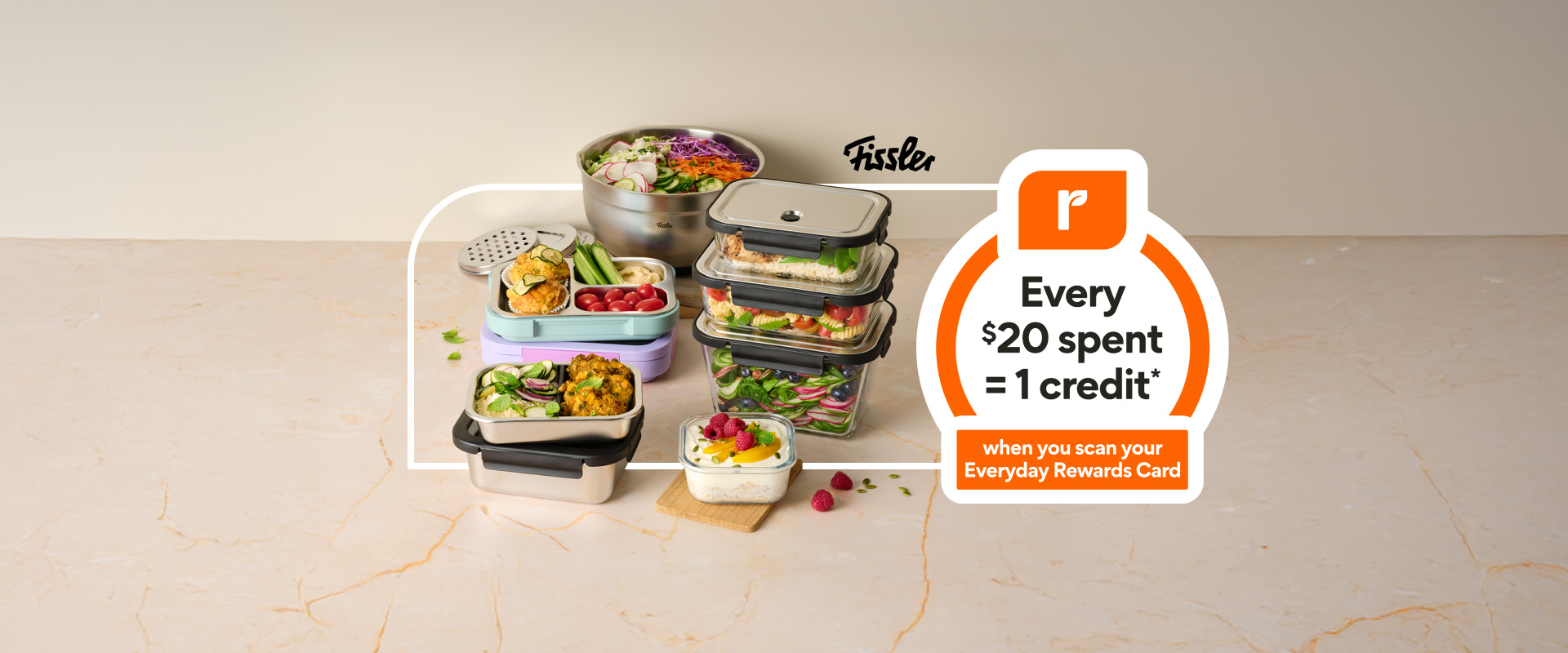 Woolworths free food containers